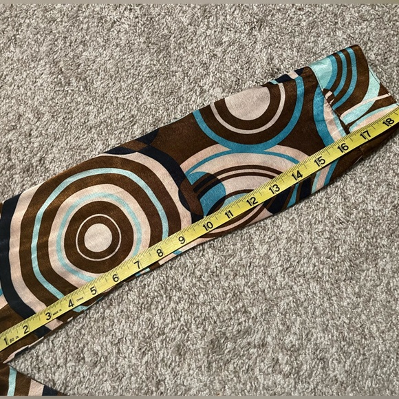 Vintage CARABELLA Collection Psychedelic 70’s style Disco Button-Up Blouse - Picture 5 of 12